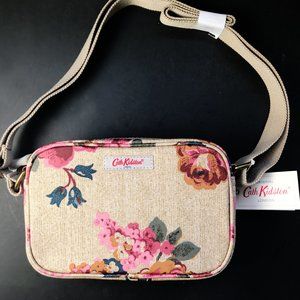 Cath Kidston Mini Lozenge Crossbody Bag *Roses*